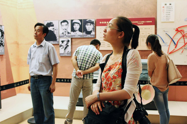 參觀延安革命歷史博物館